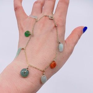 Bracelet with Jadeite Charms